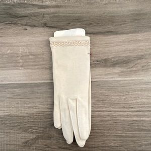 New Deadstock Vintage cotton gloves 6 1/2